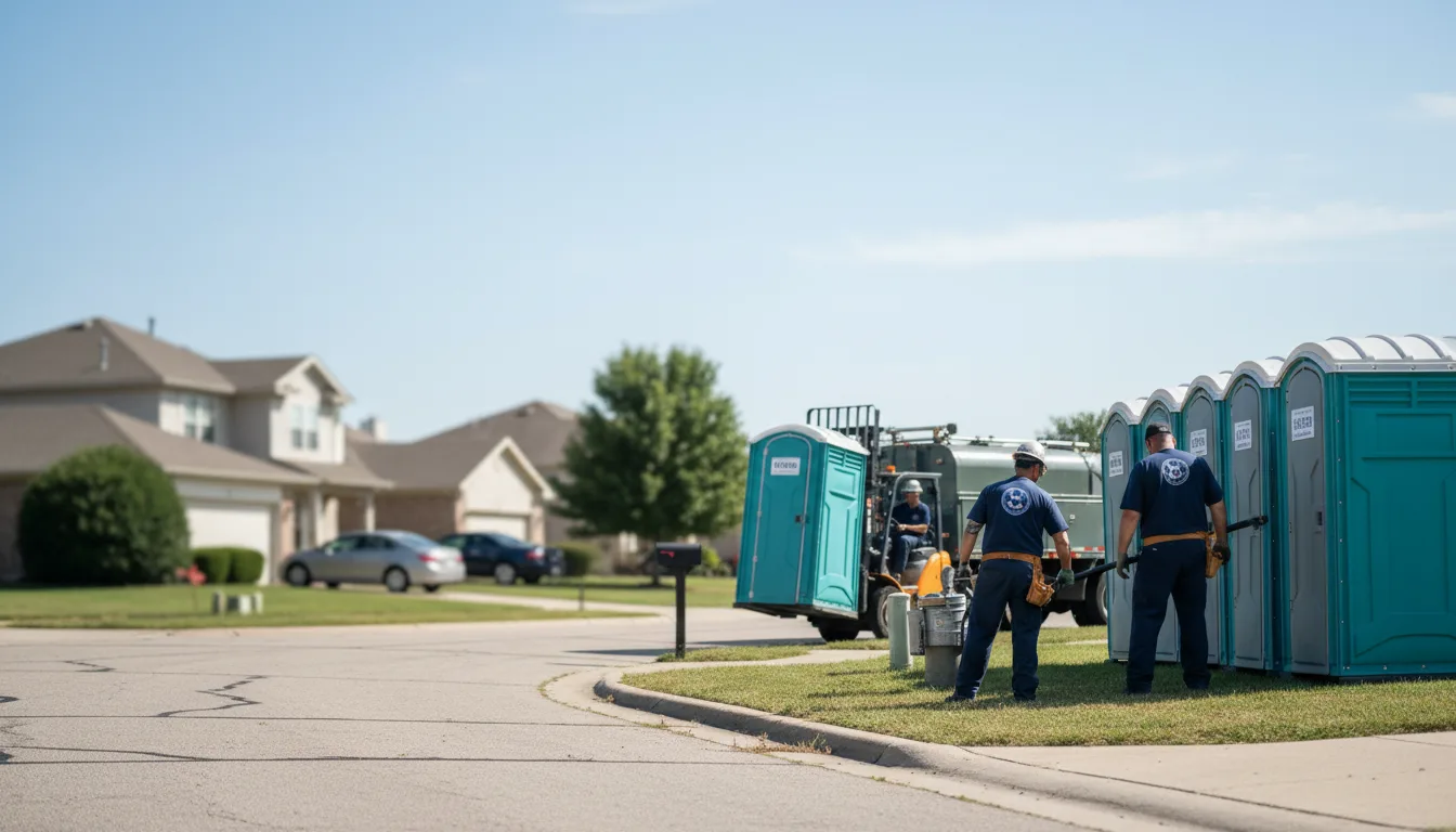 Porta Potty Rental in Ledbetter, TX near me